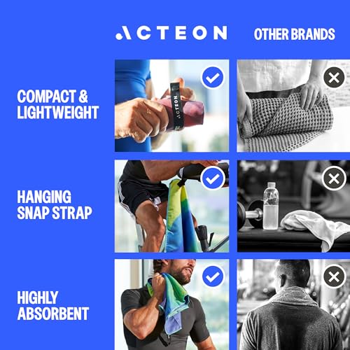 Quick Dry Microfiber Gym Towel - Odor-Free