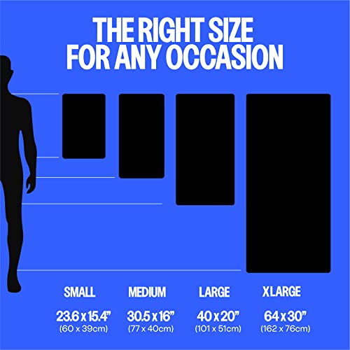 Quick Dry Microfiber Gym Towel - Odor-Free
