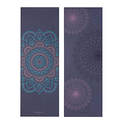 Gaiam Reversible Extra Thick Non-Slip Yoga Mat