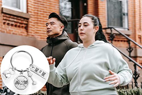Uplifting Fitness Keychain for Diet and Weight Loss