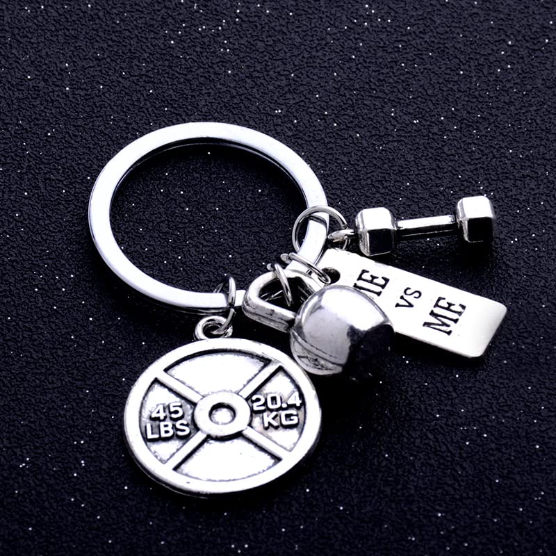 Uplifting Fitness Keychain for Diet and Weight Loss