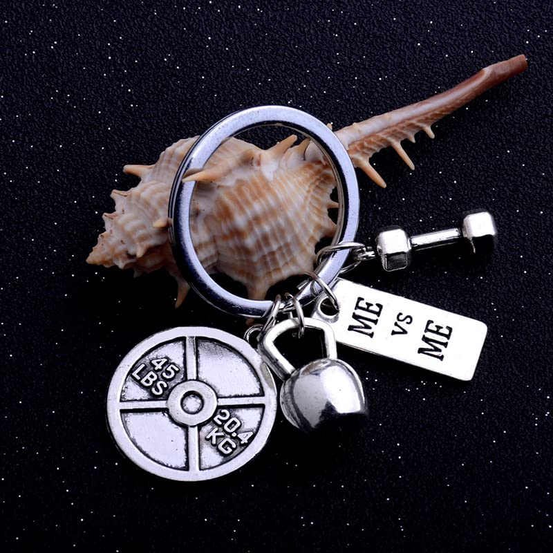 Uplifting Fitness Keychain for Diet and Weight Loss