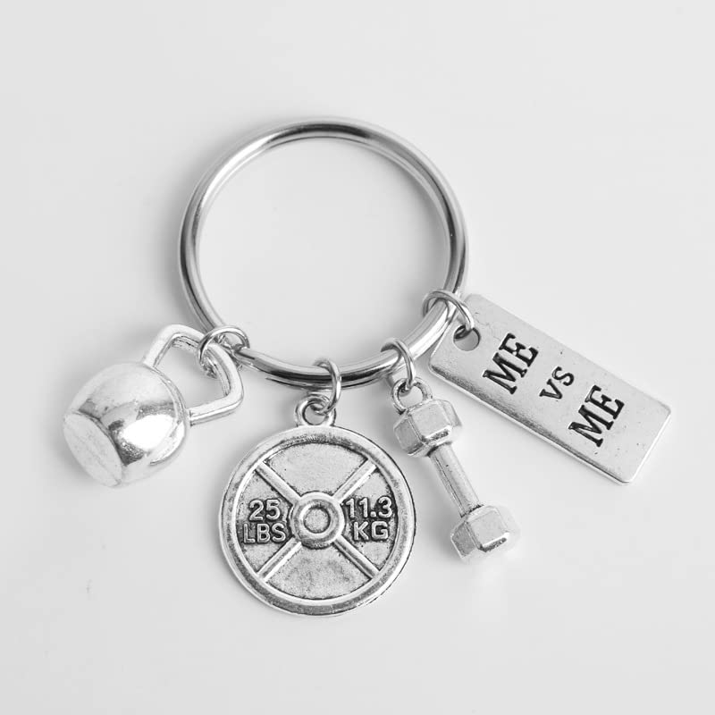 Uplifting Fitness Keychain for Diet and Weight Loss