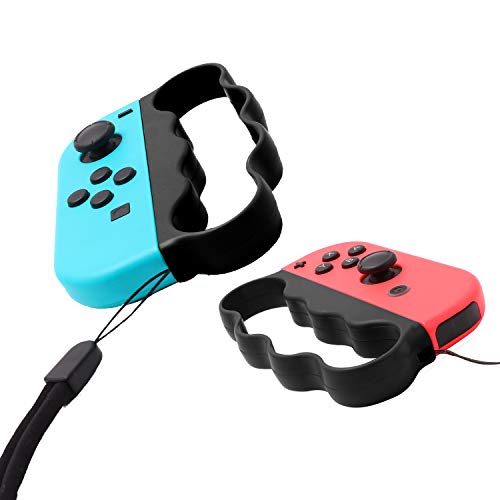 Fitness Boxing Controller Grips for Nintendo Switch - Black