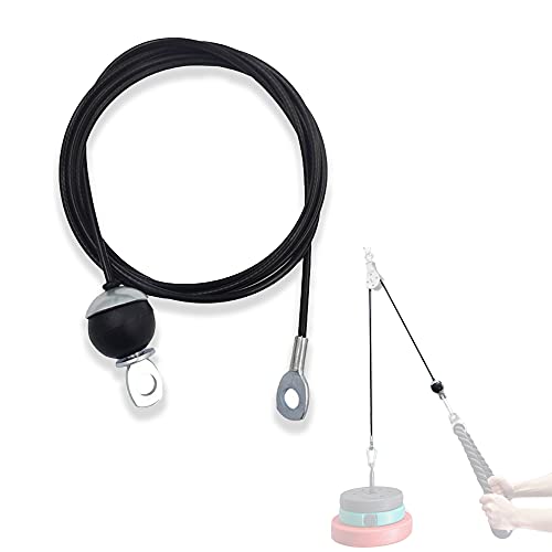 Heavy-Duty Steel Cable Pulley for Home Gyms