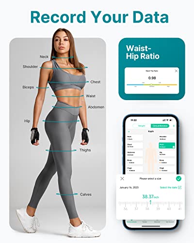 FITINDEX Bluetooth Smart Body Measuring Tape