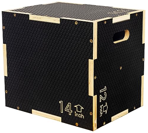 Wooden Plyo Box for Jumping Exercise, Various Sizes