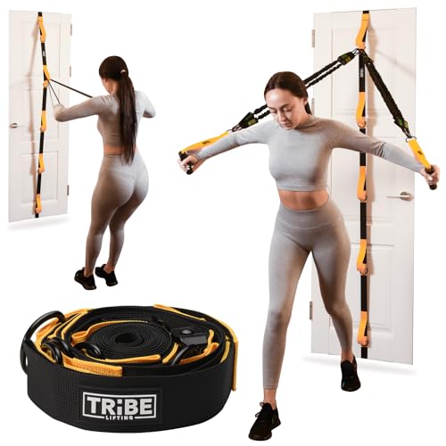 Adjustable Door Anchor for Resistance Bands – Yellow