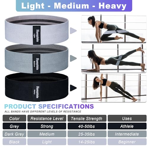 Honmein Exercise Resistance Bands Set for Fitness