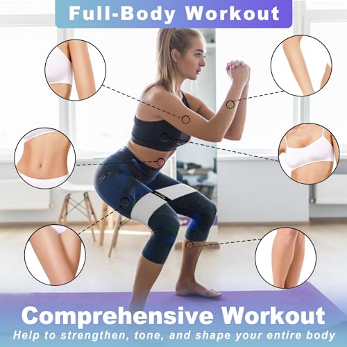 Honmein Exercise Resistance Bands Set for Fitness