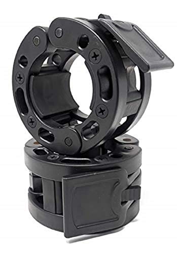 Olympic Barbell Clamps Quick Release Weight Clips