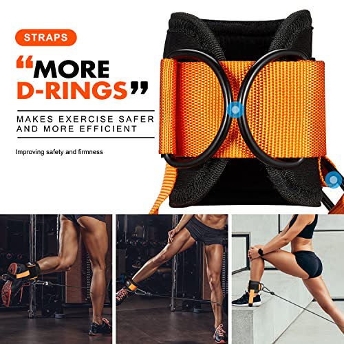 Adjustable Padded Ankle Strap for Cable Workouts