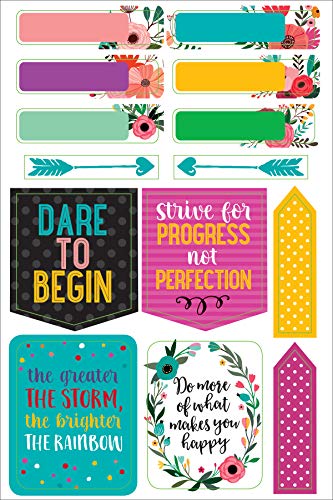 Wake Up Kick Ass Repeat Planner Stickers Set