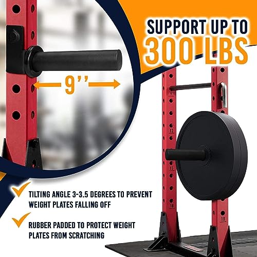 Yes4All Olympic Weight Plate Holder for Power Racks