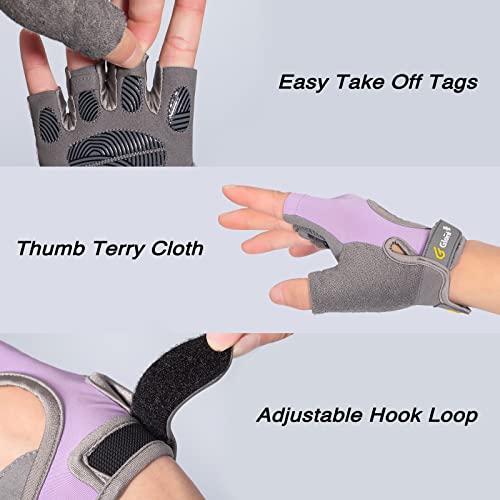 Glofit Lightweight Fingerless Workout Gloves for All