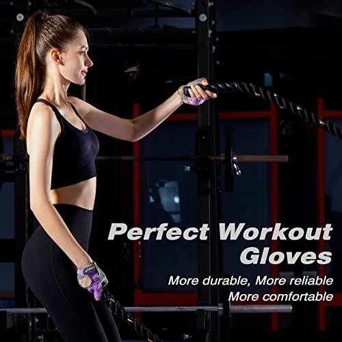 Glofit Lightweight Fingerless Workout Gloves for All