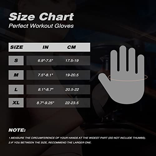 Glofit Lightweight Fingerless Workout Gloves for All