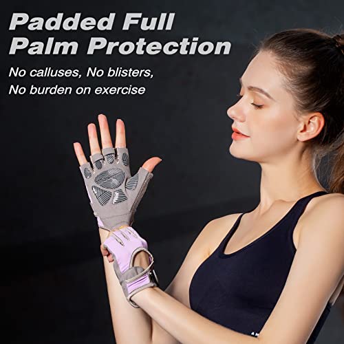 Glofit Lightweight Fingerless Workout Gloves for All