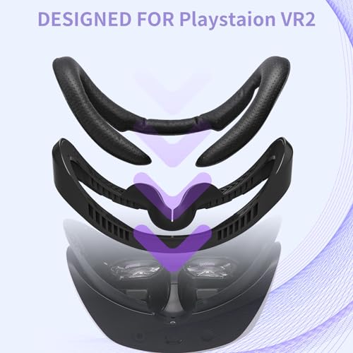 Breathable Leather Face Pad for PS VR2