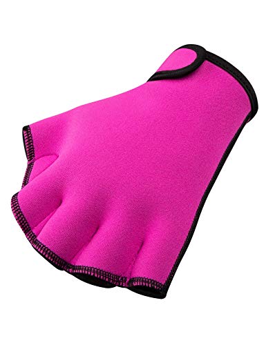 FitsT4 Webbed Paddle Swim Gloves for Aqua Fitness