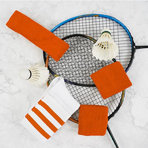 80s Sports Accessories: Headband, Wristbands & Socks Set