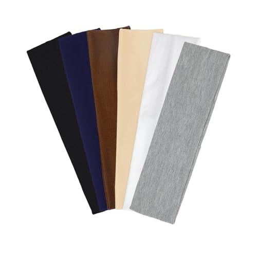 Yiwafu 6 Pack Non-Slip Yoga Headbands for Women