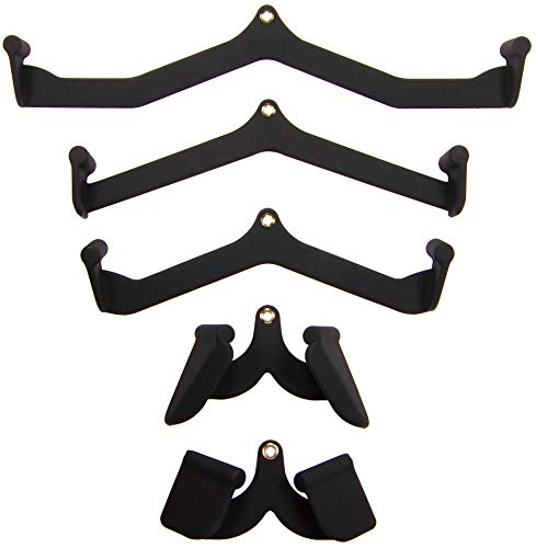 5-Piece Signature Fitness Cable Machine Attachments