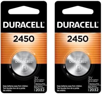 DURACELL 2450 3V Lithium Coin Battery Pack