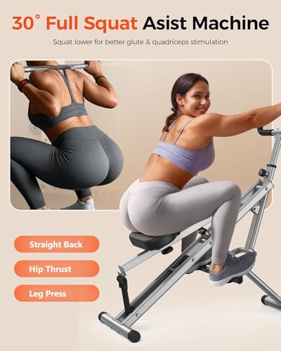 Adjustable Home Squat & Rowing Core Machine