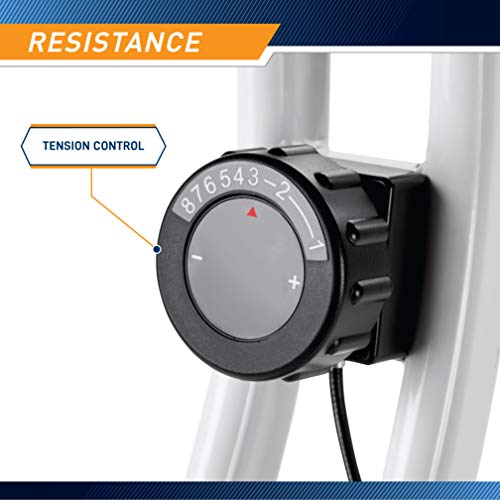 Marcy Adjustable Resistance Foldable Exercise Bike