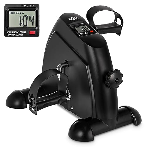 AGM Mini Under Desk Exercise Bike with LCD