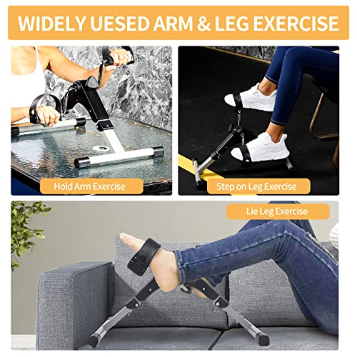 YSSOA Portable Folding Under Desk Exercise Bike