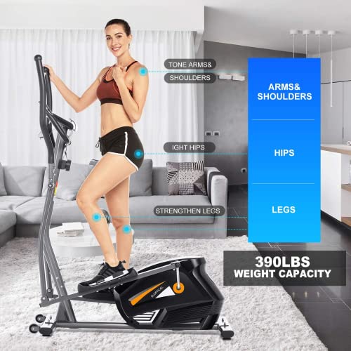 Home Elliptical Cross Trainer with 10 Resistance Levels