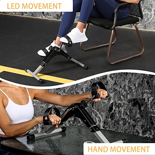 YSSOA Portable Folding Under Desk Exercise Bike
