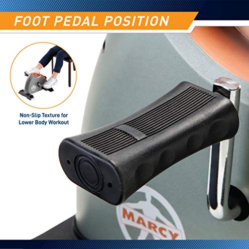 Marcy Portable Cardio Mini Cycle with Resistance