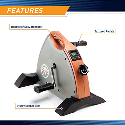 Marcy Portable Cardio Mini Cycle with Resistance