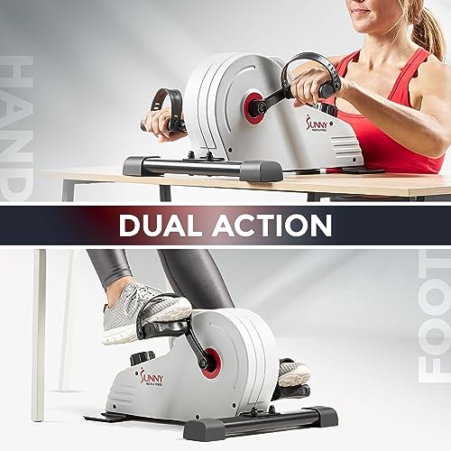 Sunny Health Dual Function Under Desk Pedal Exerciser