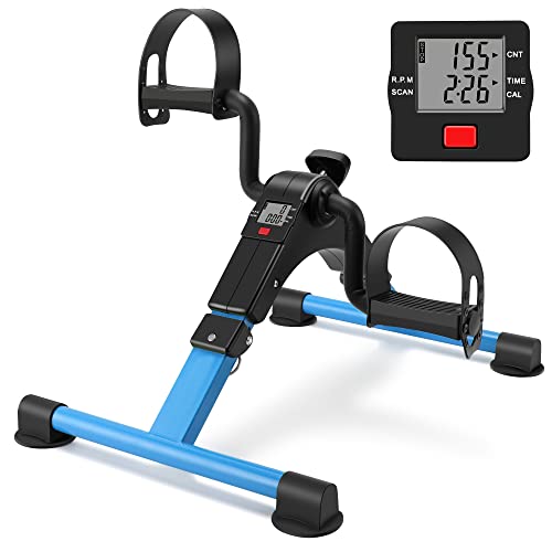 Portable Folding Exercise Bike with LCD Display