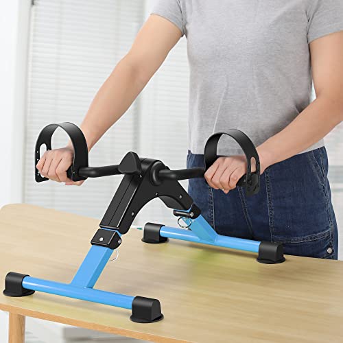 Portable Folding Exercise Bike with LCD Display