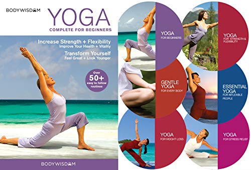 Beginner's Deluxe Yoga DVD Set - 8 Routines