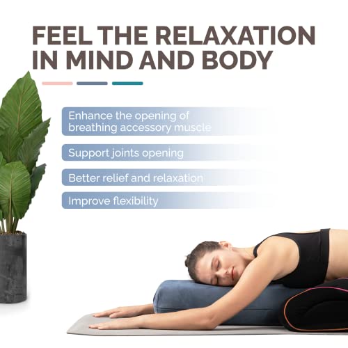 Yes4All Triple-Layer Yoga Bolster Pillow