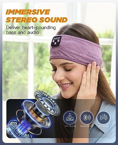 Bluetooth Headband Sleep Headphones for Active Lifestyles