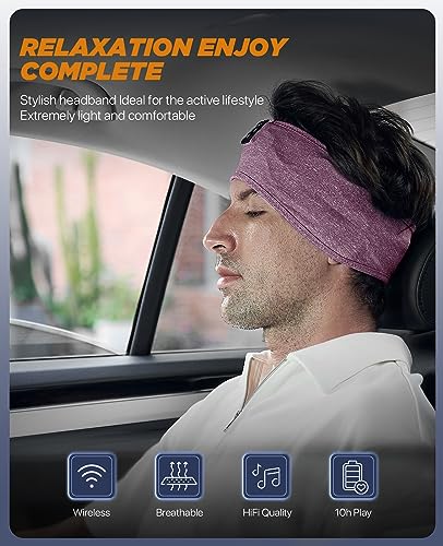 Bluetooth Headband Sleep Headphones for Active Lifestyles