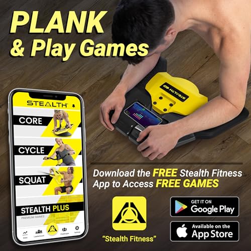 STEALTHGO Portable Plank Board Core Trainer
