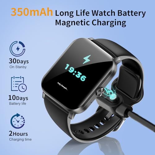1.85" HD Smartwatch with Fitness Tracker & Calls