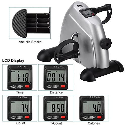 Himaly Mini Exercise Bike with LCD Screen Display