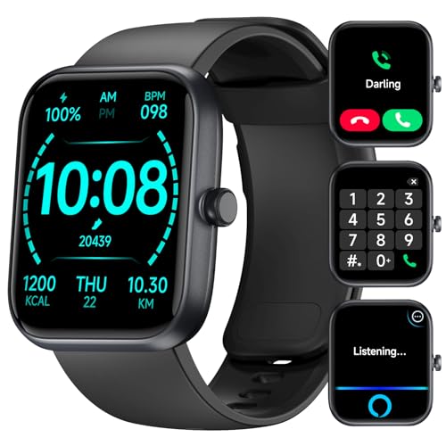Smart Watch with Large Display for Fitness Tracking