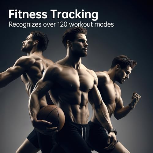 Smart Watch with Large Display for Fitness Tracking