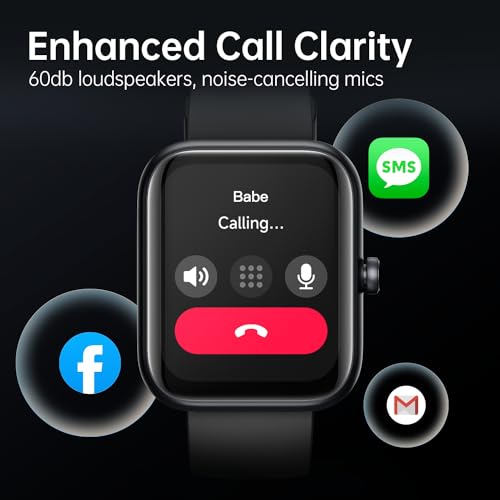 Smart Watch with Large Display for Fitness Tracking