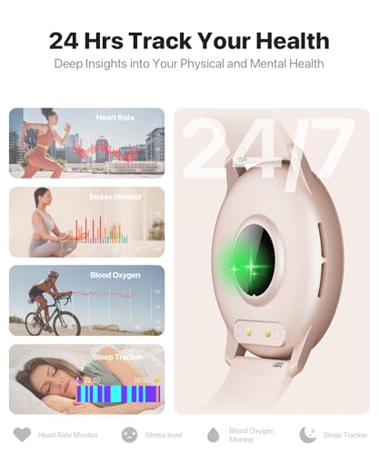 Versatile Fitness Smartwatch for Calls & Health Tracking